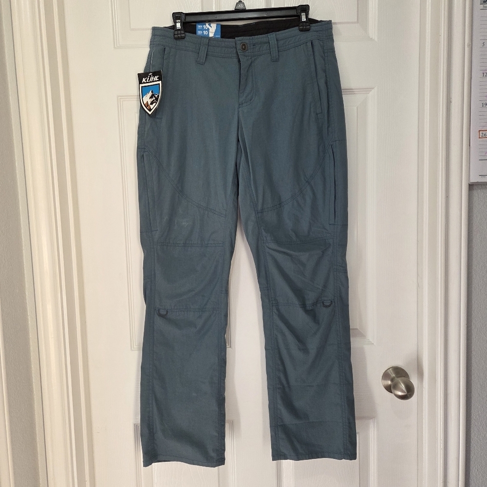 Kuhl Women's Straight Leg Pants in Slate Blue NWT